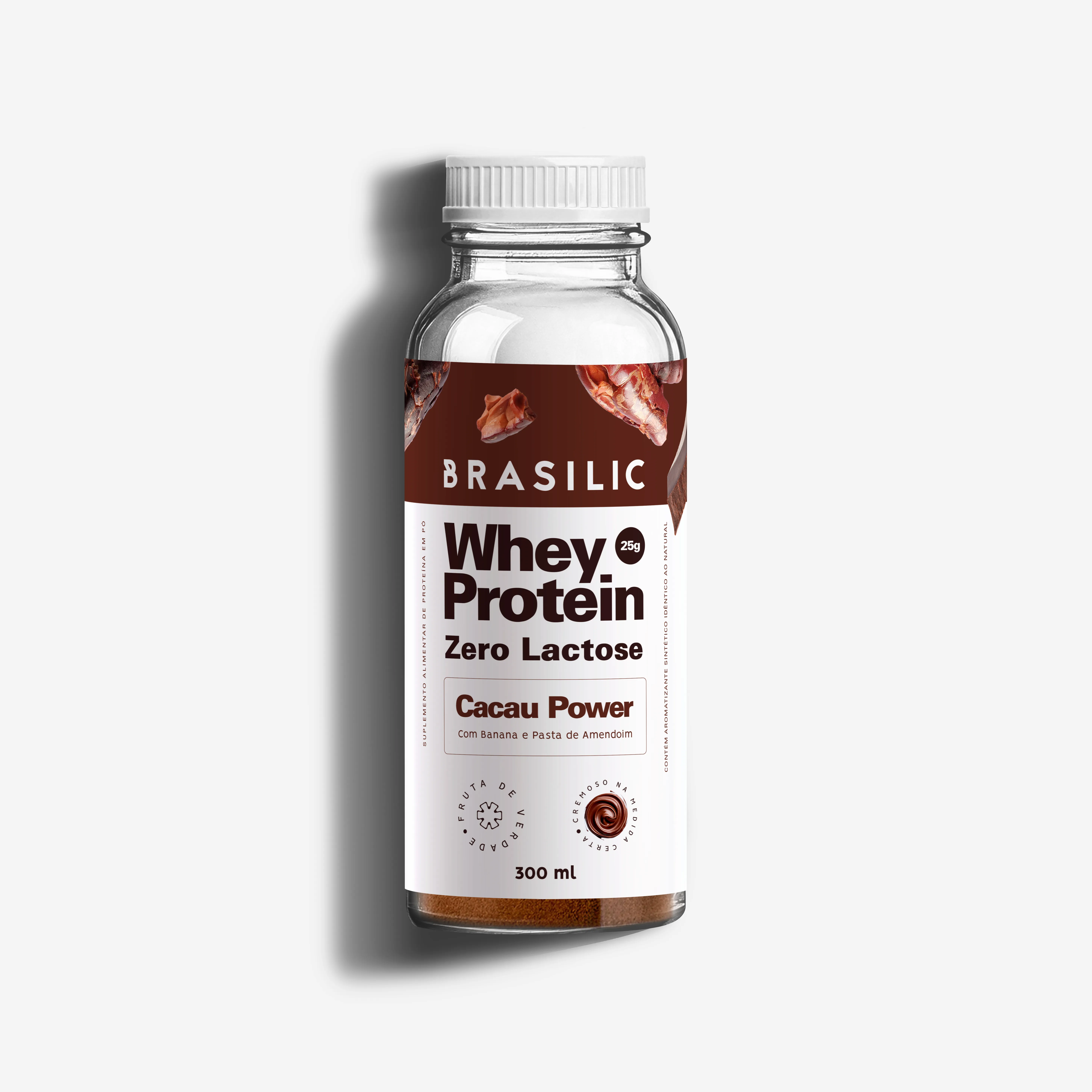 Whey Protein Zero Lactose — Cacau Power